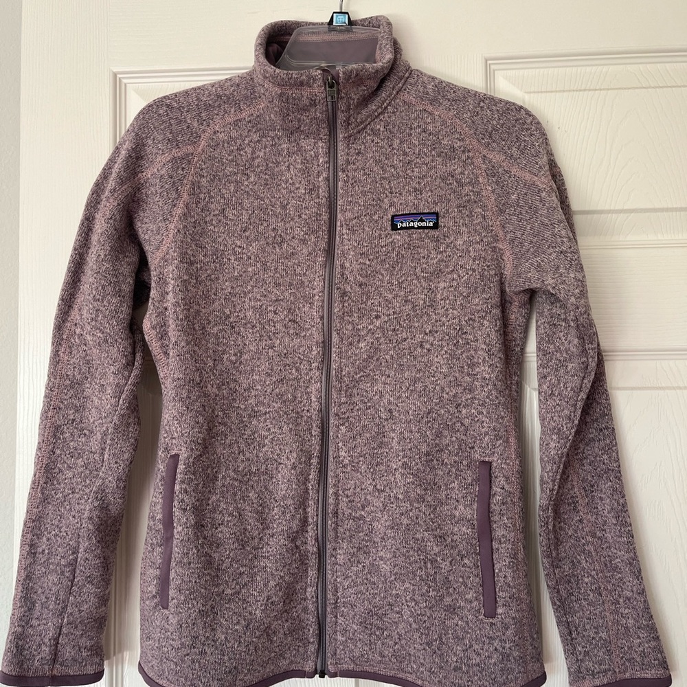 Women's Better Sweater® Fleece Jacket.              Size S Dusky Brown